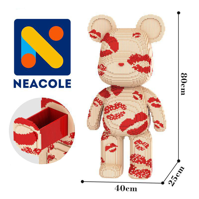 Kiss Bear ,(Very Big Bear) Bear Building Block