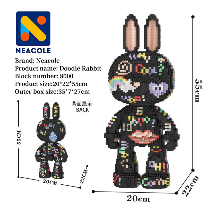 Doodle Rabbit, Building blocks rabbit