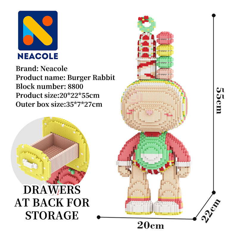 Burger Rabbit, Building blocks rabbit