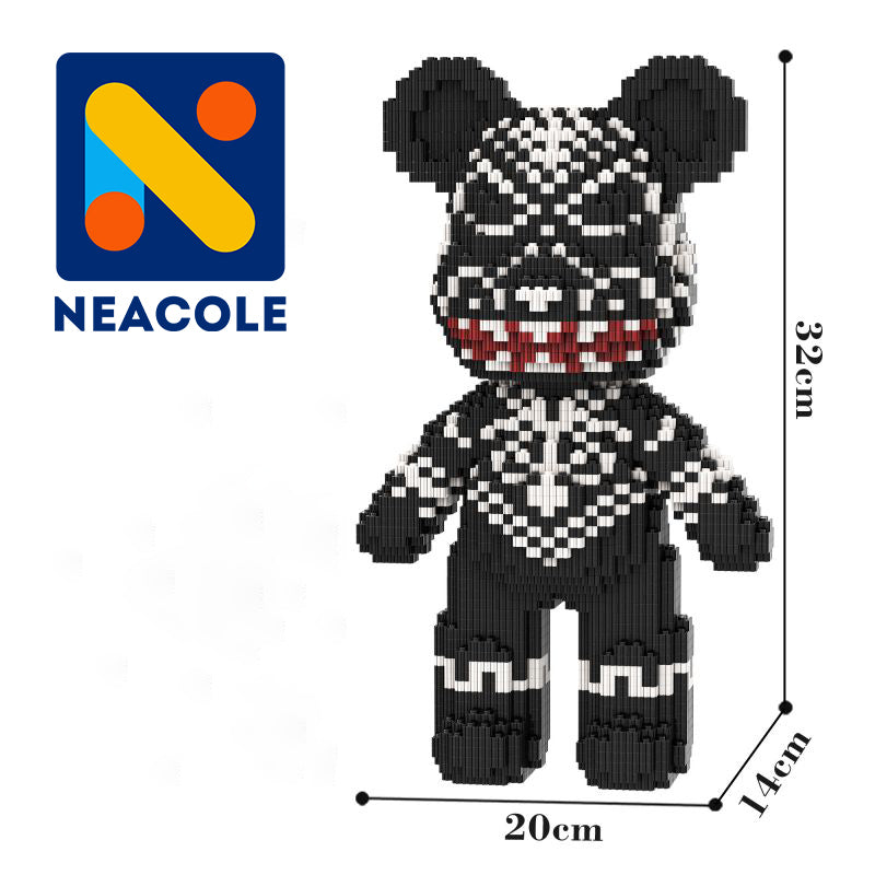 Black Totem Bear, Bear Building blocks