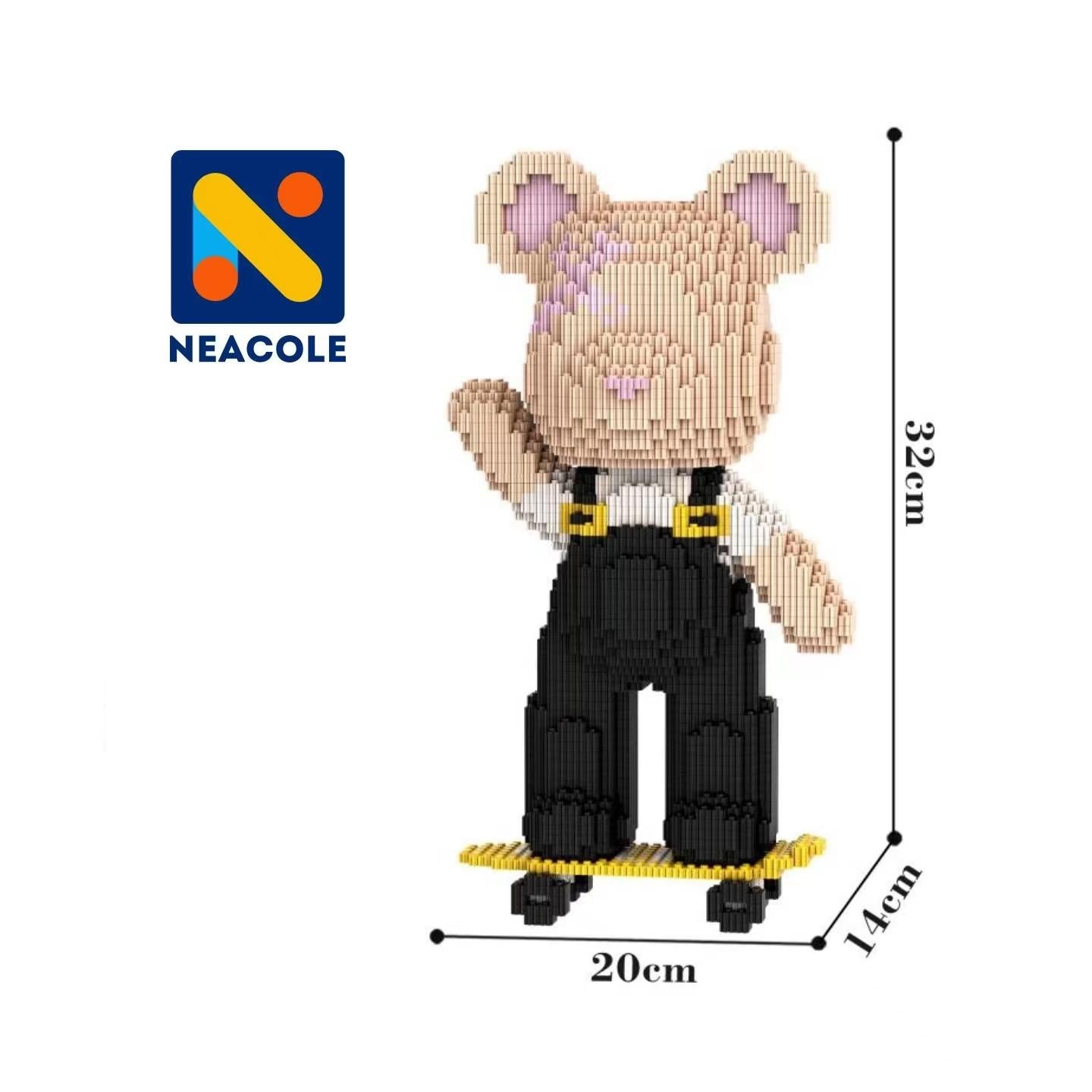 Skateboard bear, Bear Building Blocks